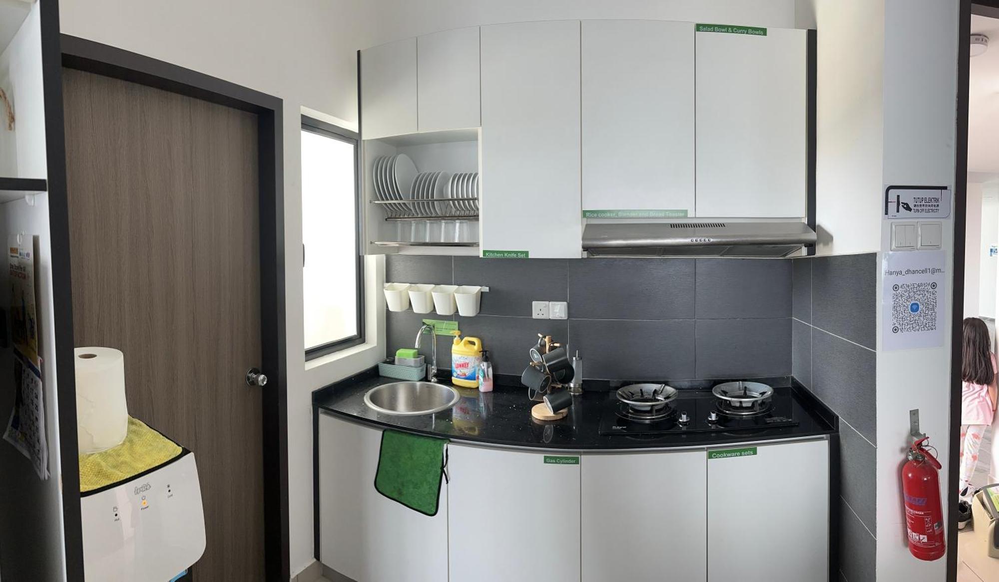 Apartment Johor Dhancell Executive 8 Pax Netflix Wifi
